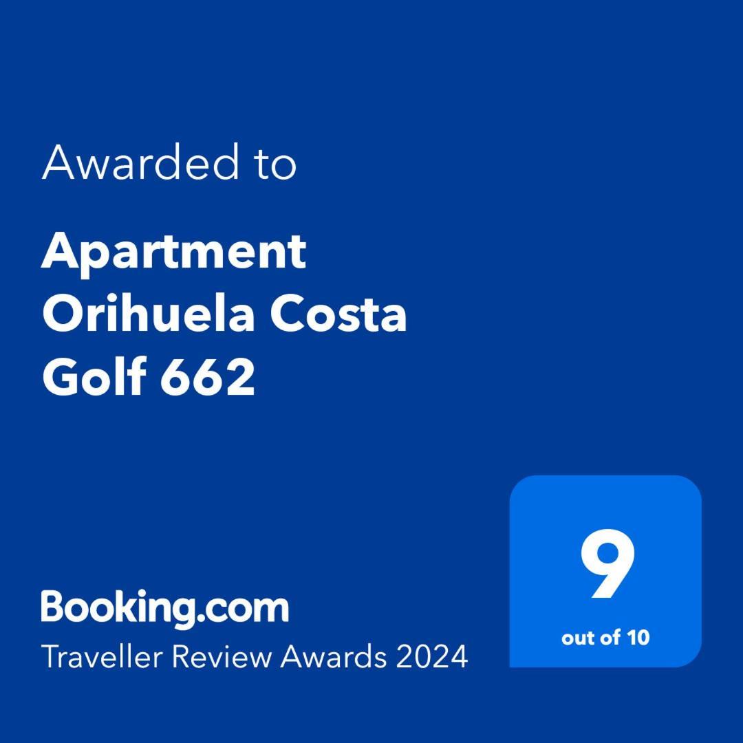 Apartment Orihuela Costa Golf 662 Los Dolses Exteriér fotografie